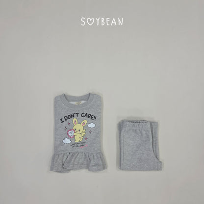 [PRE-ORDER] Bunny Frill Wide Top Bottom Set
