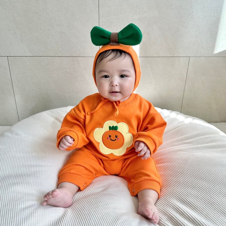 [PRE-ORDER] Vegetable Body Suit + Bonnet Set
