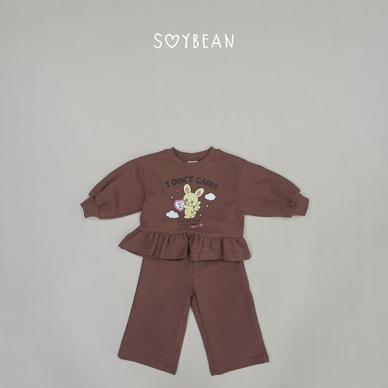 [PRE-ORDER] Bunny Frill Wide Top Bottom Set