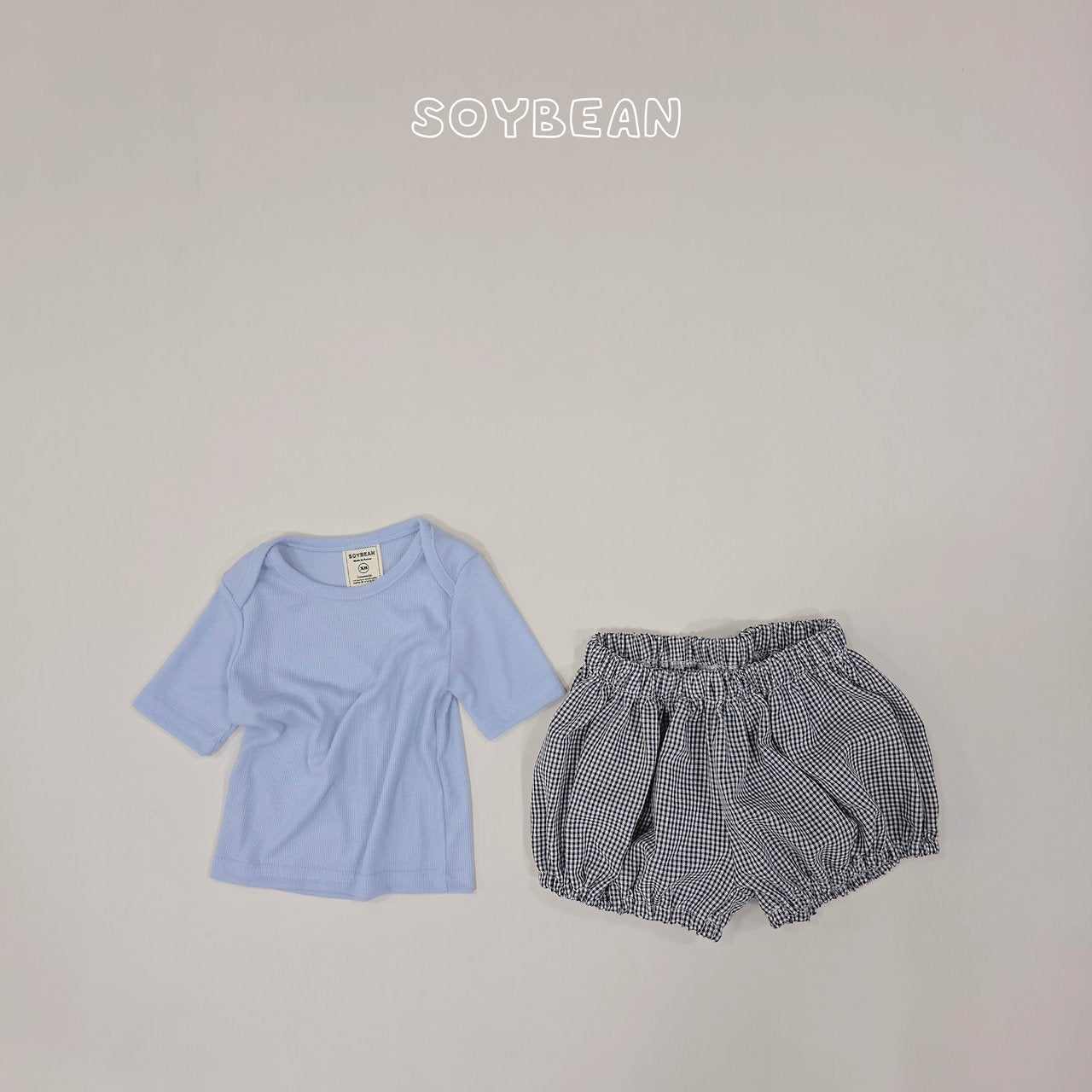 [PRE-ORDER] Pumpkin Check Top Bottom Set
