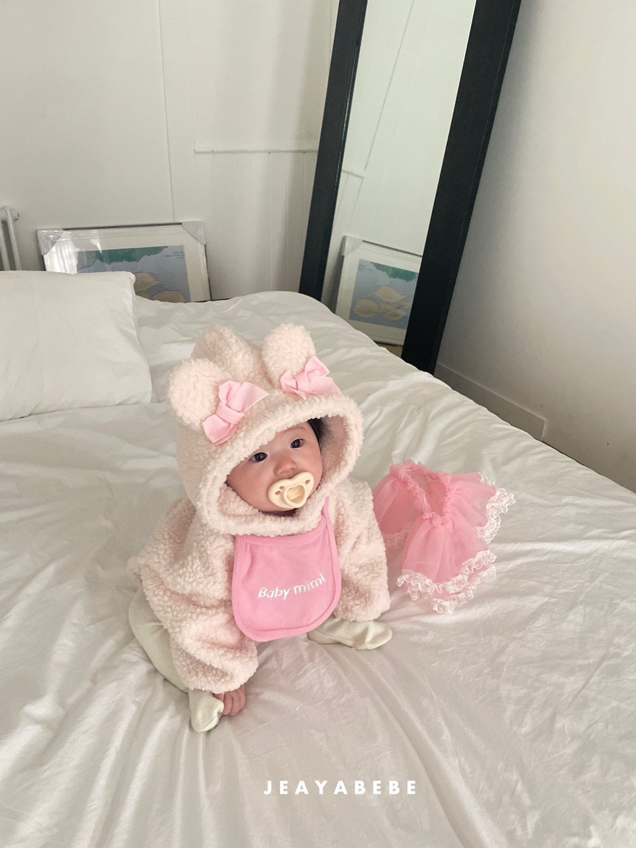 [PRE-ORDER] Baby Chhichi Body Suit + Bib Set