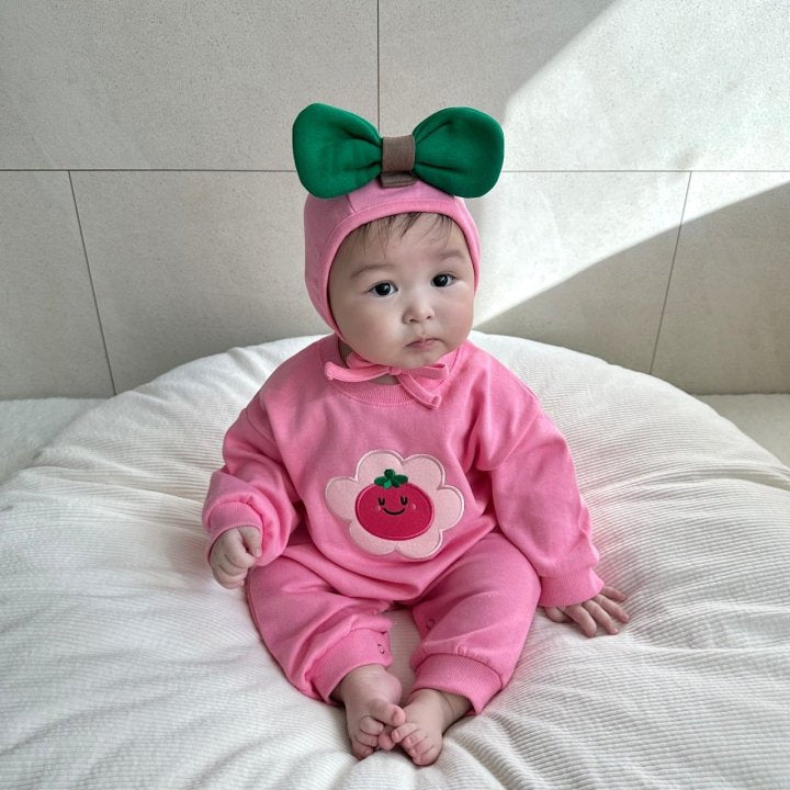 [PRE-ORDER] Vegetable Body Suit + Bonnet Set