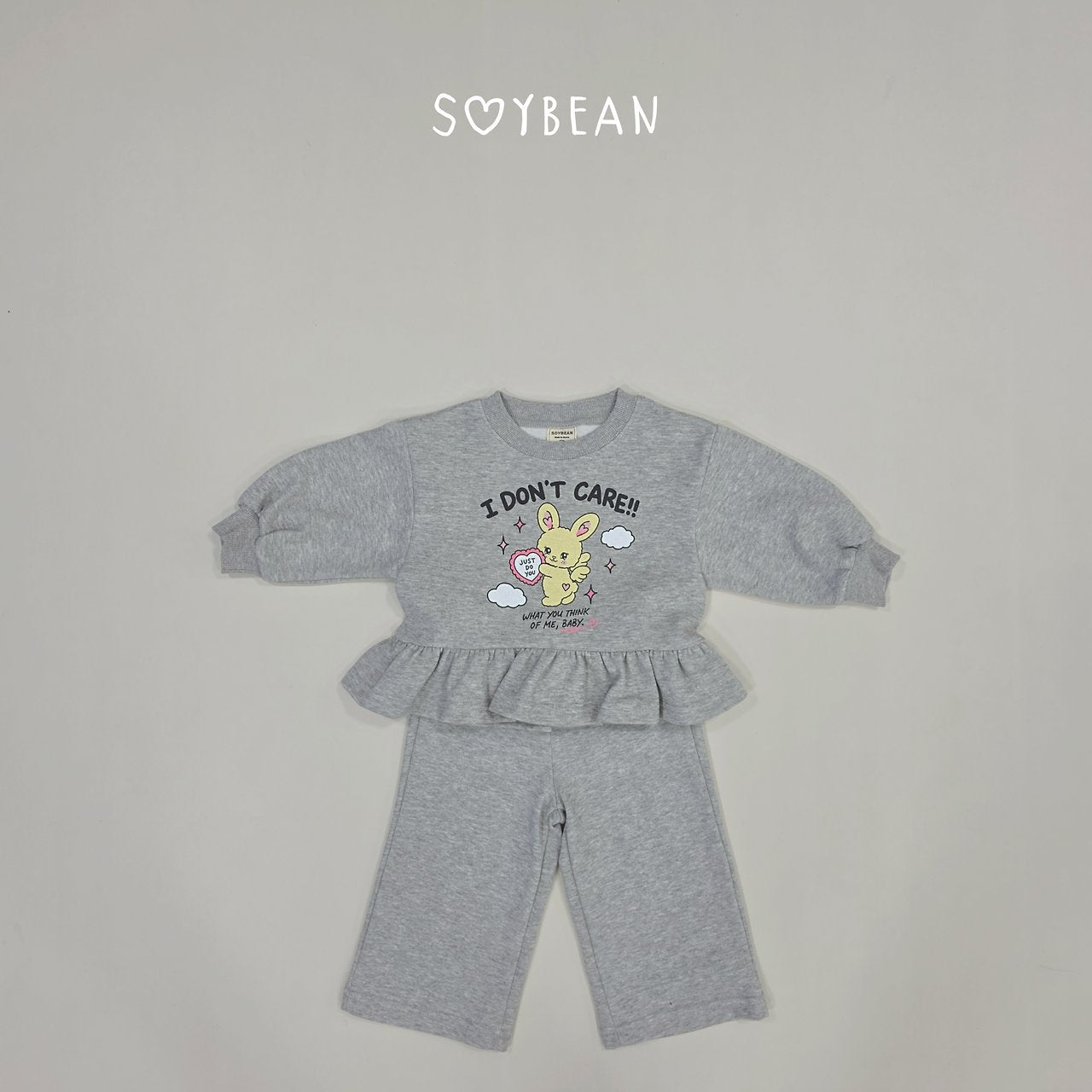 [PRE-ORDER] Bunny Frill Wide Top Bottom Set