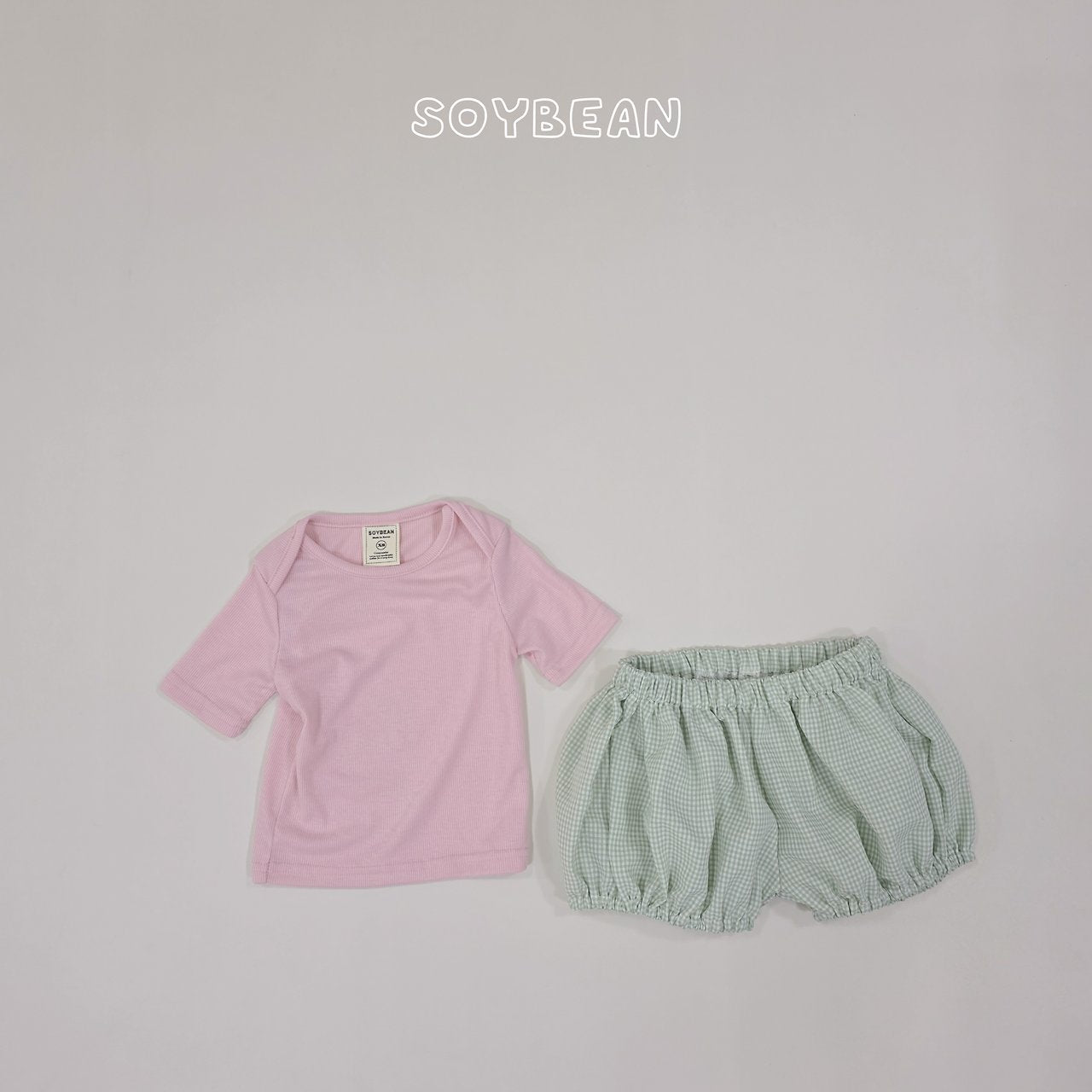 [PRE-ORDER] Pumpkin Check Top Bottom Set