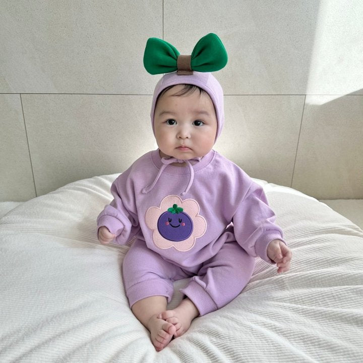 [PRE-ORDER] Vegetable Body Suit + Bonnet Set
