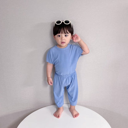 [PRE-ORDER] Cool Pleats Top Bottom Set