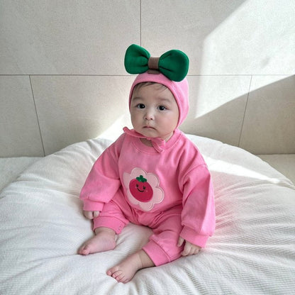 [PRE-ORDER] Vegetable Body Suit + Bonnet Set