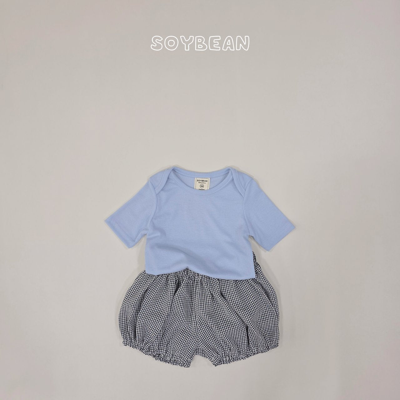 [PRE-ORDER] Pumpkin Check Top Bottom Set