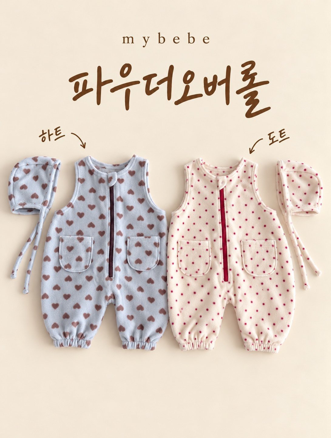[PRE-ORDER] Powder Body Suit + Bonnet Set