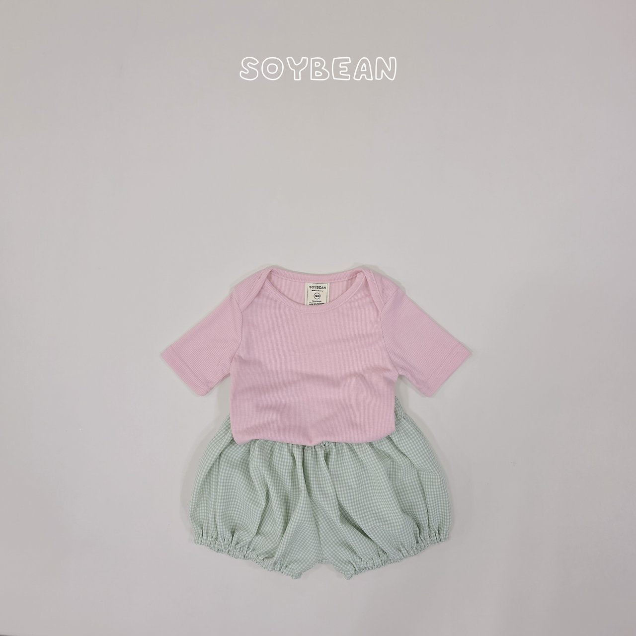 [PRE-ORDER] Pumpkin Check Top Bottom Set