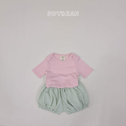 [PRE-ORDER] Pumpkin Check Top Bottom Set
