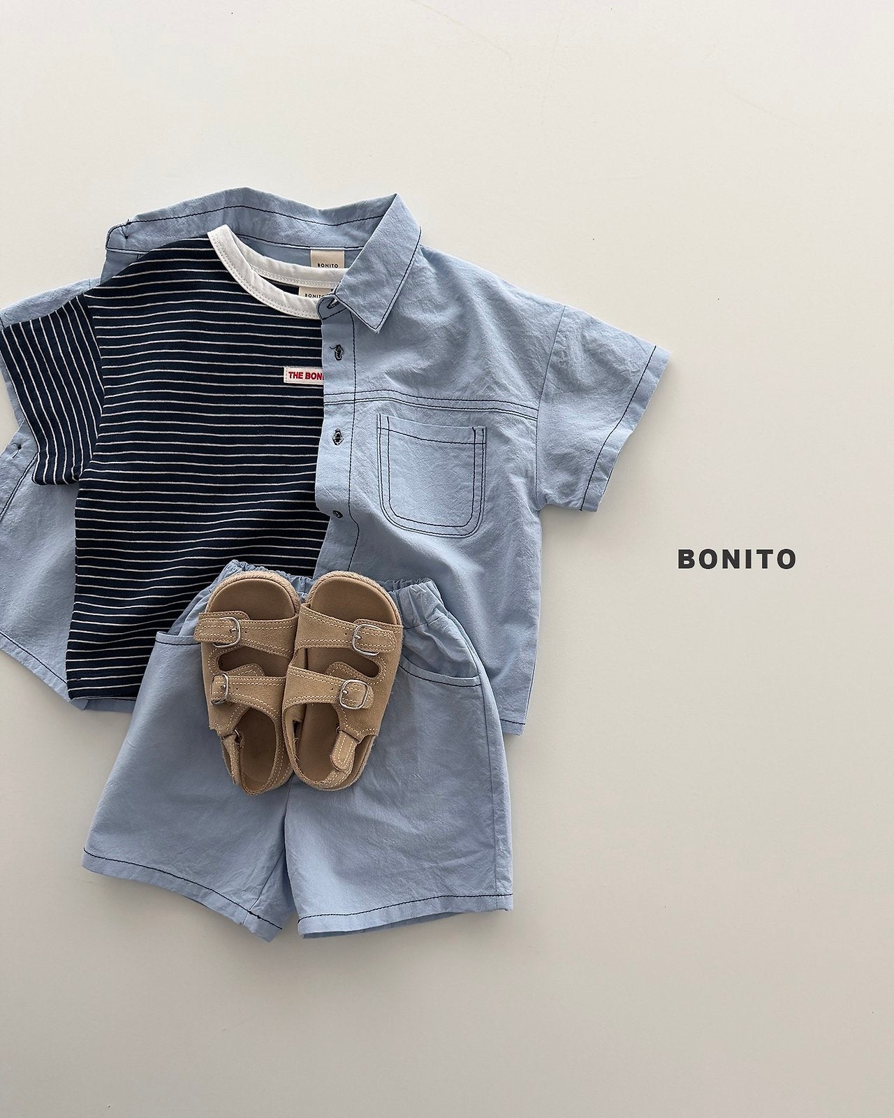 [PRE-ORDER] Two Pocket Linen Top Bottom Set