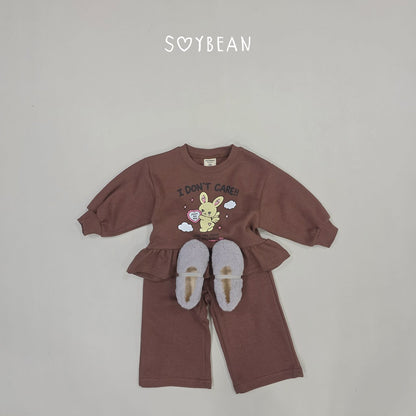 [PRE-ORDER] Bunny Frill Wide Top Bottom Set