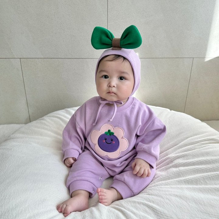 [PRE-ORDER] Vegetable Body Suit + Bonnet Set