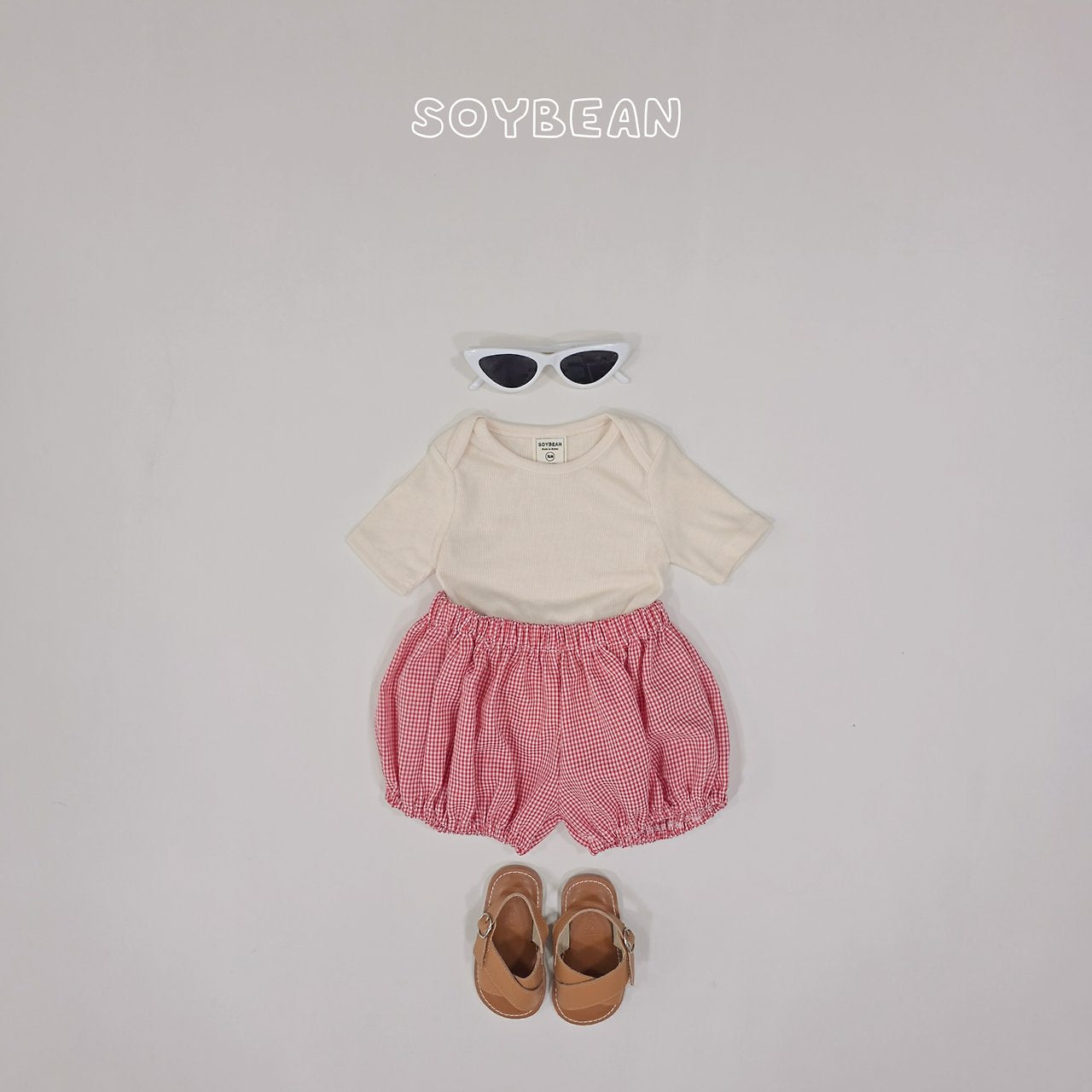 [PRE-ORDER] Pumpkin Check Top Bottom Set