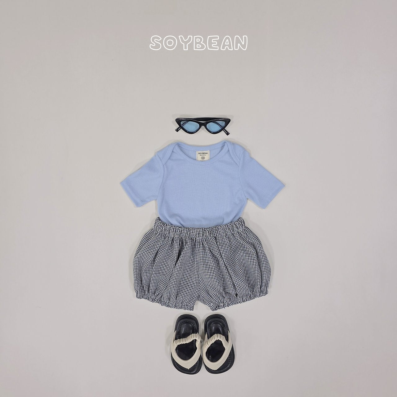 [PRE-ORDER] Pumpkin Check Top Bottom Set