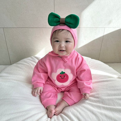 [PRE-ORDER] Vegetable Body Suit + Bonnet Set