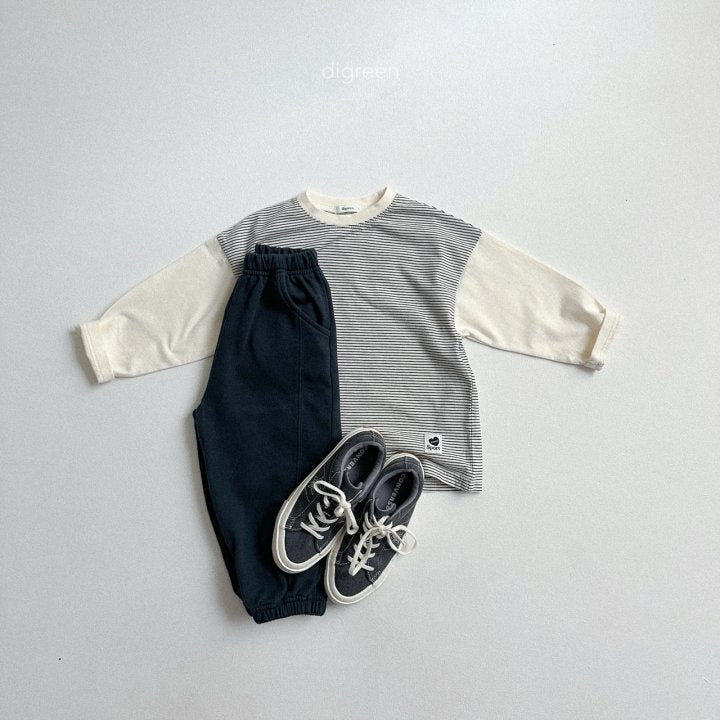 [PRE-ORDER] Color Block Stripe T-Shirts