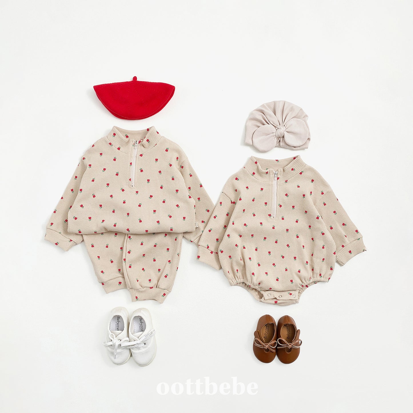 [PRE-ORDER] Sweet Waffle Anorak Body Suit