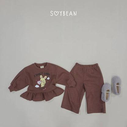 [PRE-ORDER] Bunny Frill Wide Top Bottom Set
