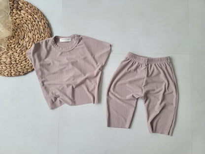 [PRE-ORDER] Cool Pleats Top Bottom Set