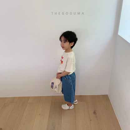[PRE-ORDER] Label Bermuda Denim Pants