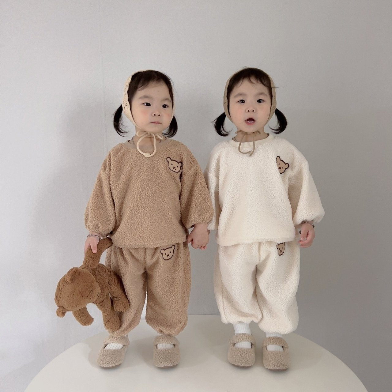 [PRE-ORDER] Sherpa Bear Top Bottom Set