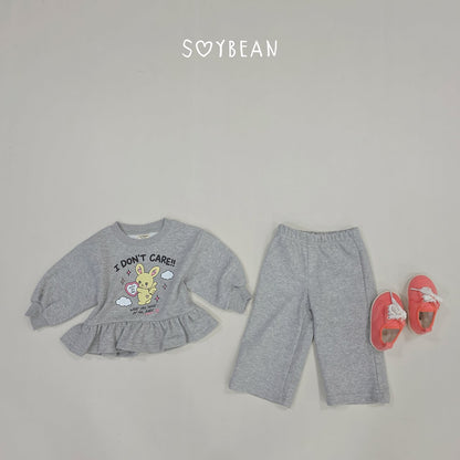 [PRE-ORDER] Bunny Frill Wide Top Bottom Set