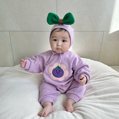 [PRE-ORDER] Vegetable Body Suit + Bonnet Set