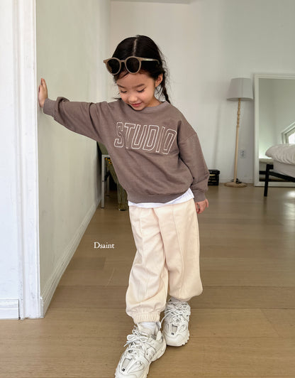 Every Day Pin-Tuck Pants [Mocha/7/M(3-4yr), 9/L(4-5yr)]