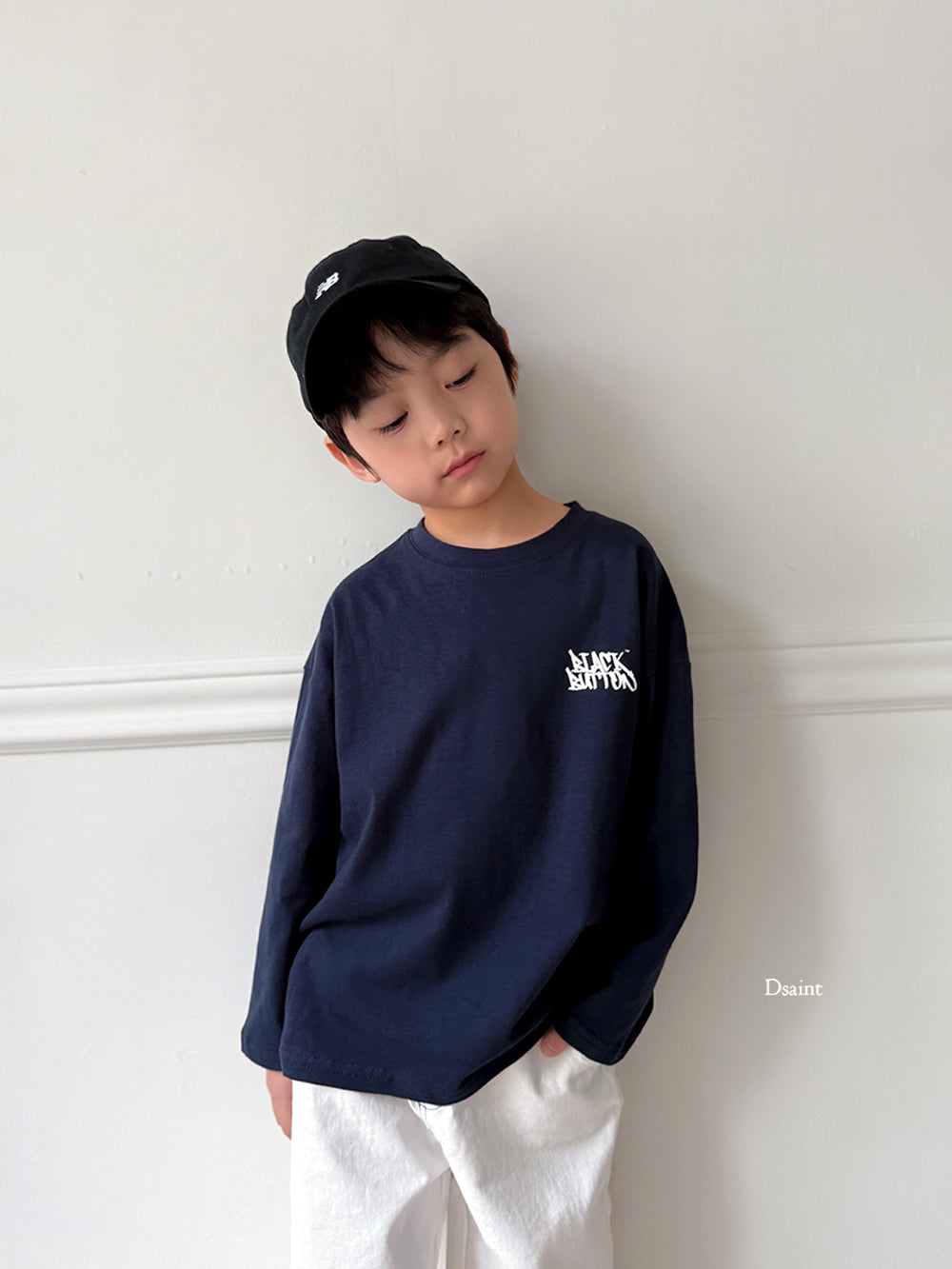 [PRE-ORDER] Black Button T-Shirts