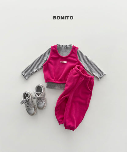 [PRE-ORDER] Biscuit Vest Bottom Set