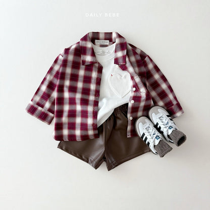 [PRE-ORDER] Faux Leather Shorts