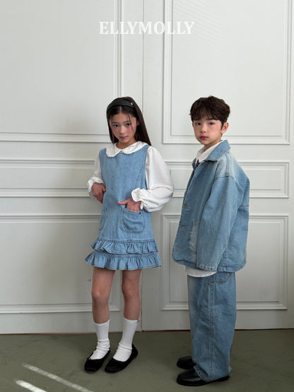 [PRE-ORDER] Denim Little Pocket Dress