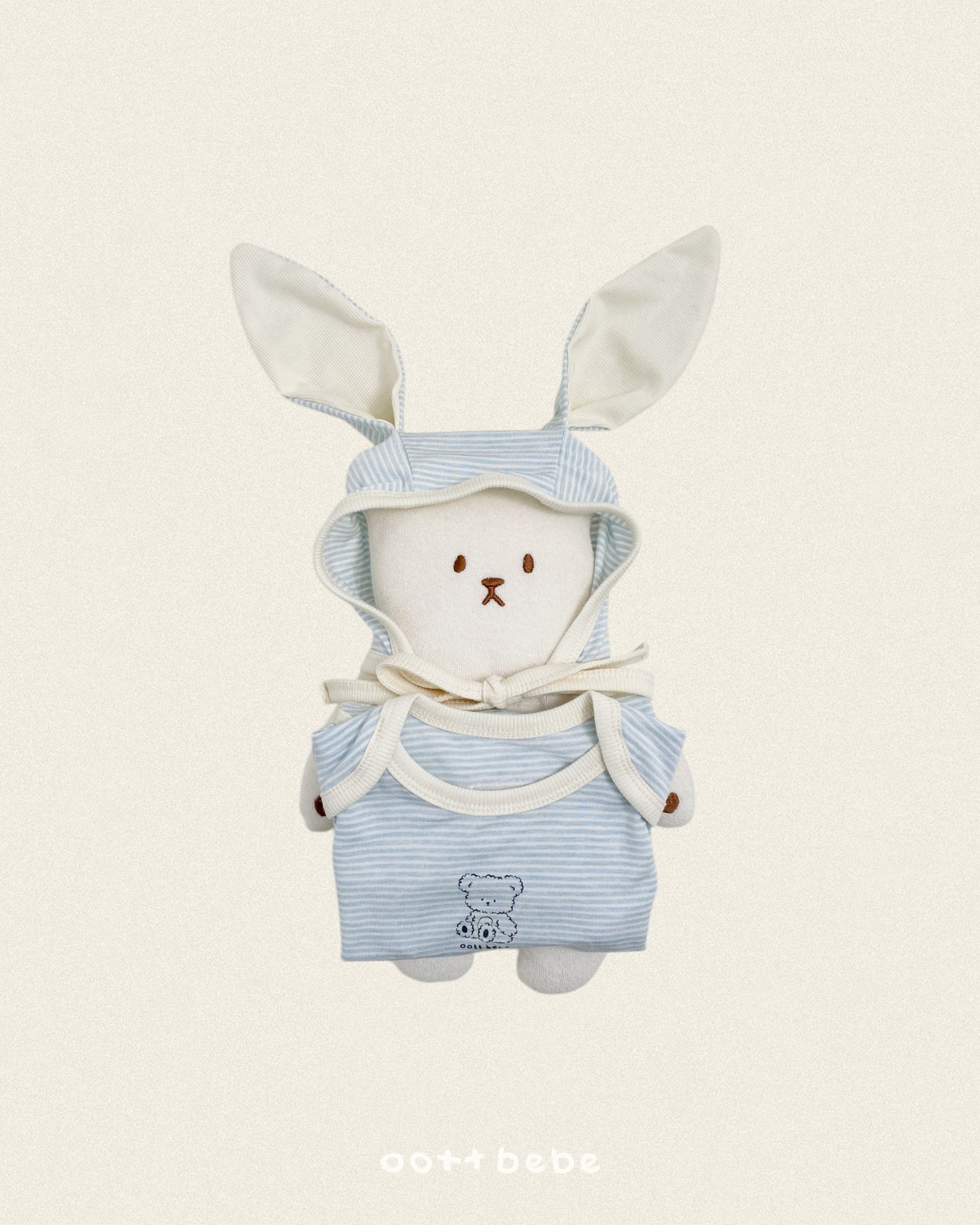 [PRE-ORDER] Chewy Stripe Body Suit + Bonnet Set