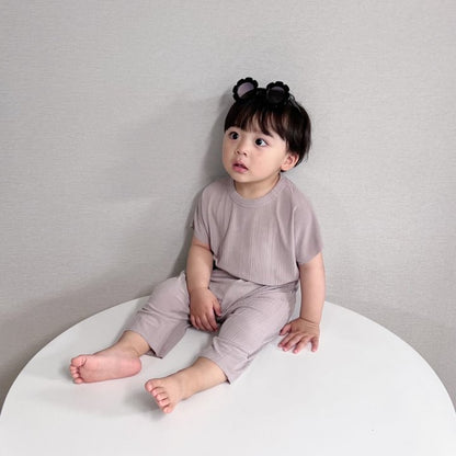 [PRE-ORDER] Cool Pleats Top Bottom Set
