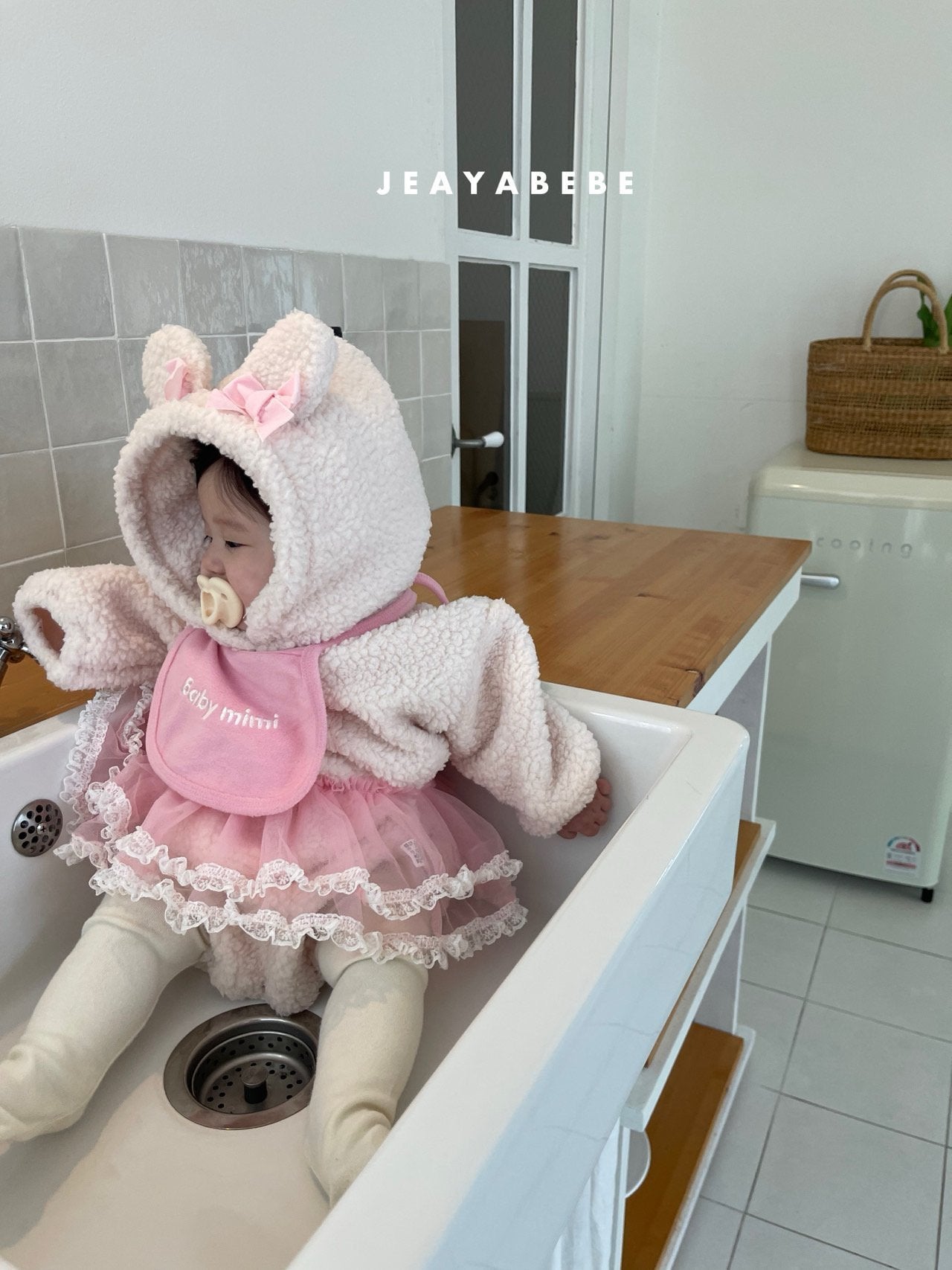 [PRE-ORDER] Baby Chhichi Body Suit + Bib Set