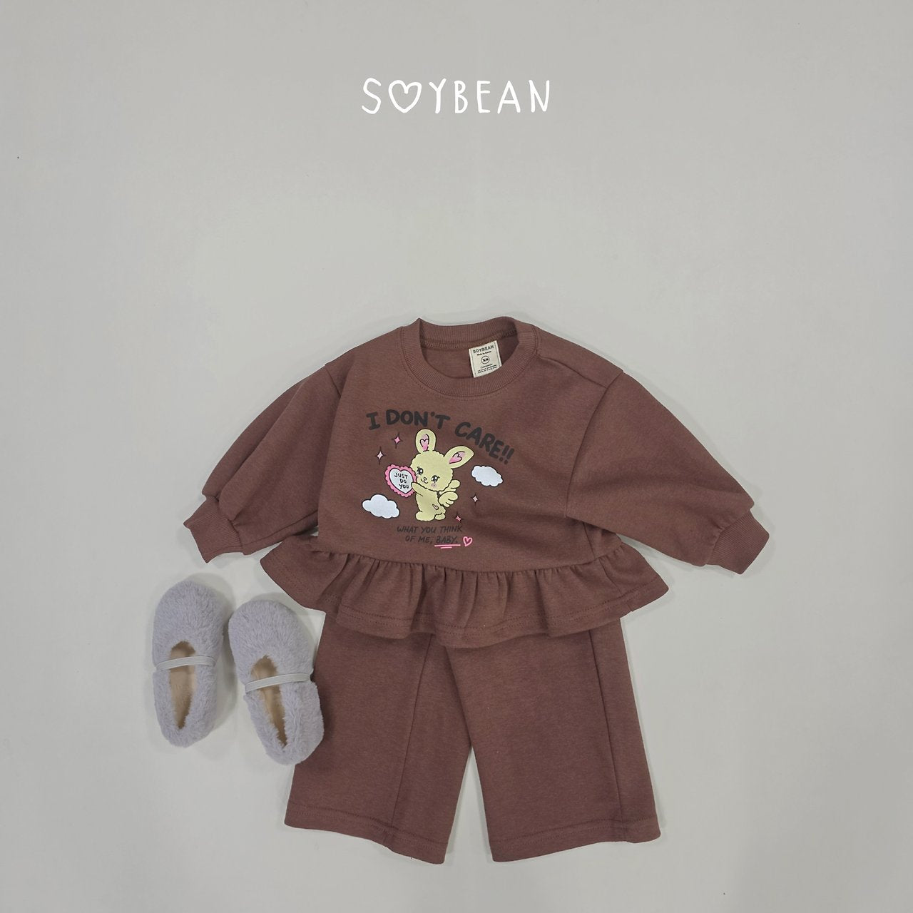 [PRE-ORDER] Bunny Frill Wide Top Bottom Set