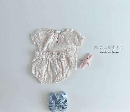 [My Bebe] Summer Baby Bloomer Set