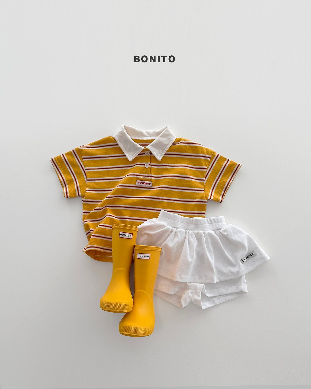 [PRE-ORDER] Sierre Stripe Collar T-Shirts