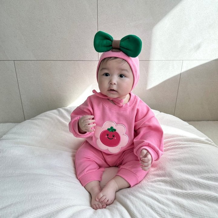[PRE-ORDER] Vegetable Body Suit + Bonnet Set