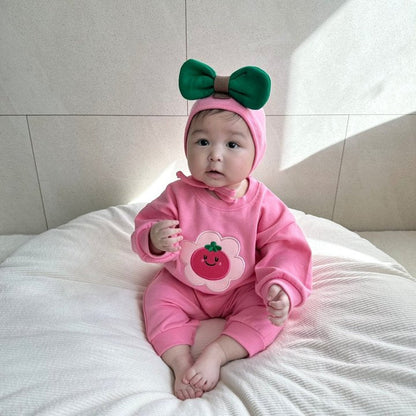 [PRE-ORDER] Vegetable Body Suit + Bonnet Set