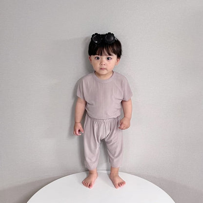 [PRE-ORDER] Cool Pleats Top Bottom Set