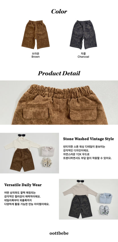 [PRE-ORDER] Stone Pocket Pants