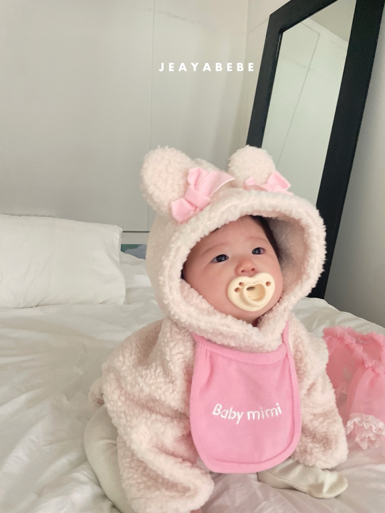 [PRE-ORDER] Baby Chhichi Body Suit + Bib Set