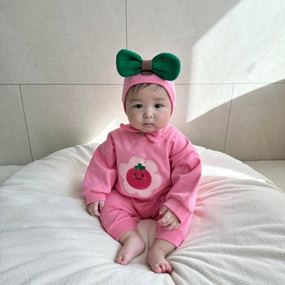 [PRE-ORDER] Vegetable Body Suit + Bonnet Set