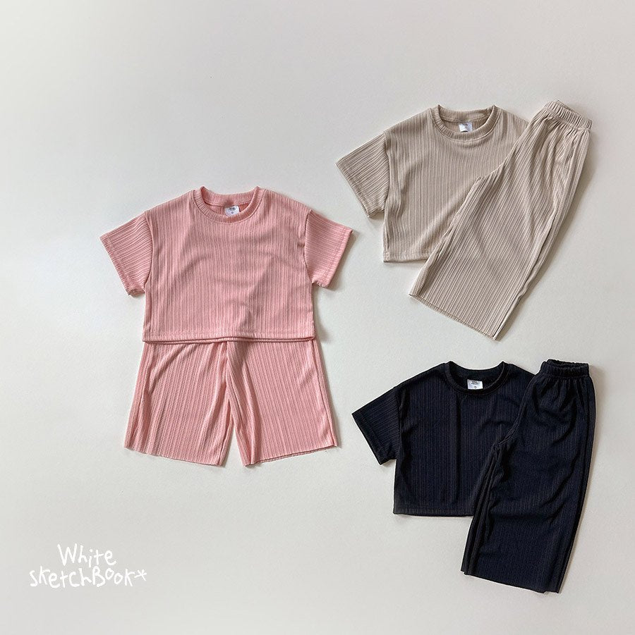 [PRE-ORDER] New Pleats Top Bottom Set