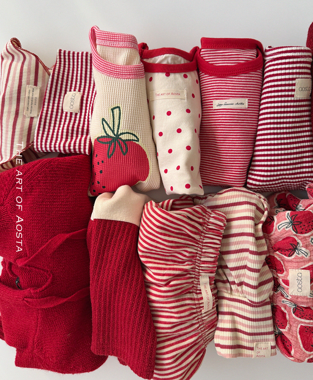 Cookie Sweater Hoodie Top [Red/L(3-5yr)]