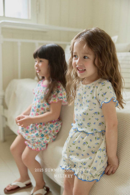 Country Pumpkin Shorts [Blue/S(2-3yr)]