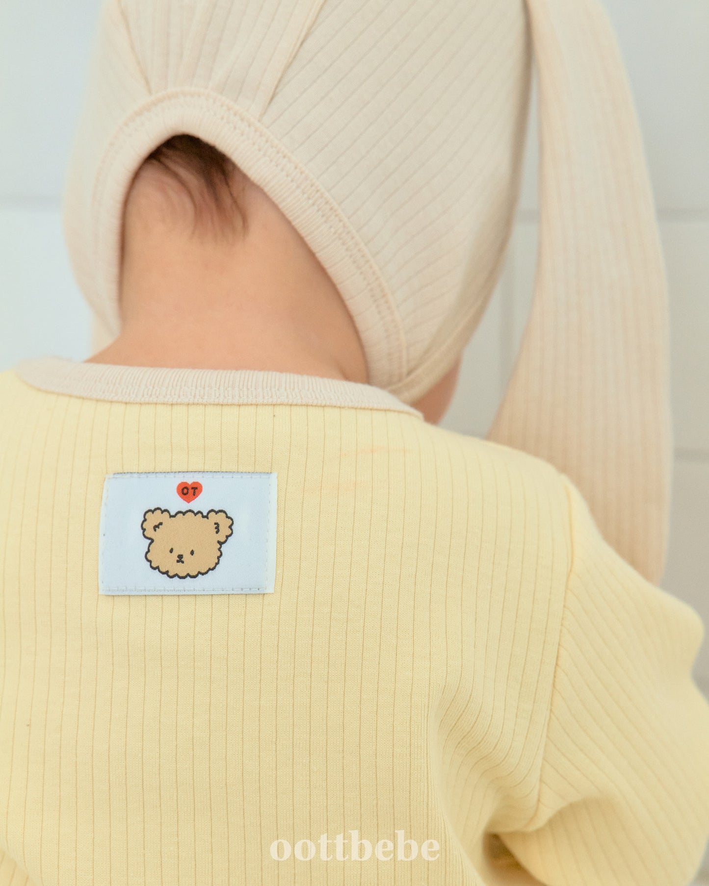 [PRE-ORDER] Butter Cream Body Suit + Bonnet Set